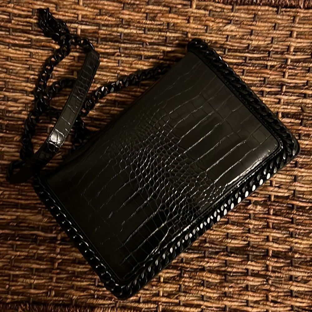 Large Aldo Black Crossbody Bag